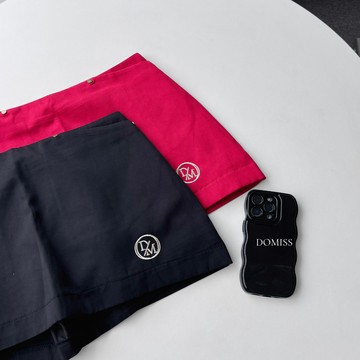 【DOMISS自訂】低腰西裝短褲裙 工裝裙 帶感! (現貨)