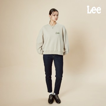 Lee 413 彈性高腰標準直筒牛仔褲 女 LB517097898