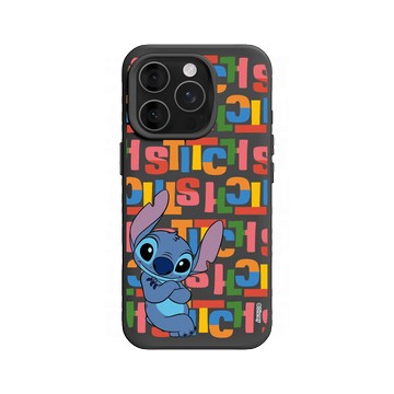 iPhone 16 Pro SolidX 黑 - 迪士尼-史迪奇 Disney Stitch - 史迪奇 - 史迪奇與史迪奇