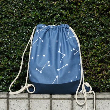 束口後背包/束繩包/束口袋 ~ 夜空星座(B215) RS