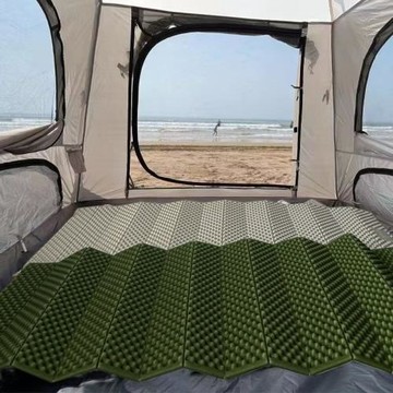 xpe蛋巢墊午睡折疊墊加厚睡墊鋁膜野營蛋槽摩旅便攜隔潮單人野餐
