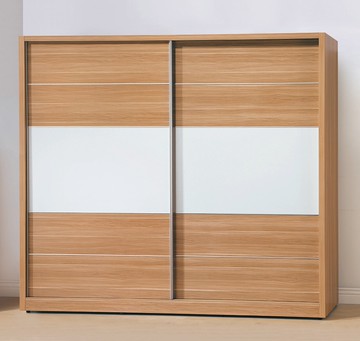 【歐風別館】肯詩特烤白雙色5/7尺衣櫃【基隆至台中免運費】