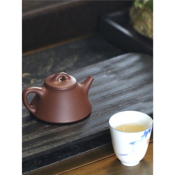 無添加臺西底槽青系列，原礦40目半手工紫砂茶壺偏泥性適茶性廣