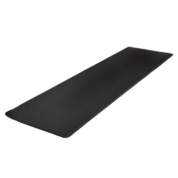 極簡素面PU防汙廚房地墊 防油防汙一擦即淨 耐刮耐磨 雙重防滑防水  45 x 150cm  儒雅黑  1入