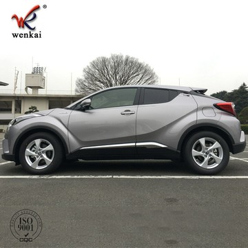 適用于豐田奕澤CHR專用門邊條塑料電鍍改裝車門飾條c-hr改裝護板