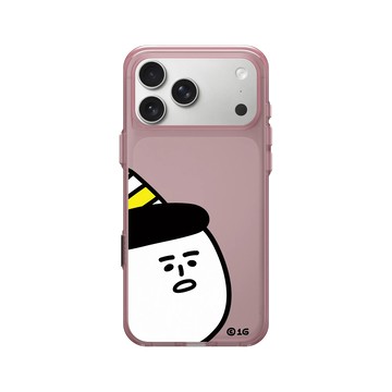 iPhone 17 Pro Max Clear (相機按鈕) 晶醺玫 - 1G - 生日帽