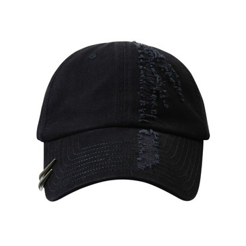 【Fe3c】Type “F” Distressed Cap  F Logo破壞帽|品牌旗艦館