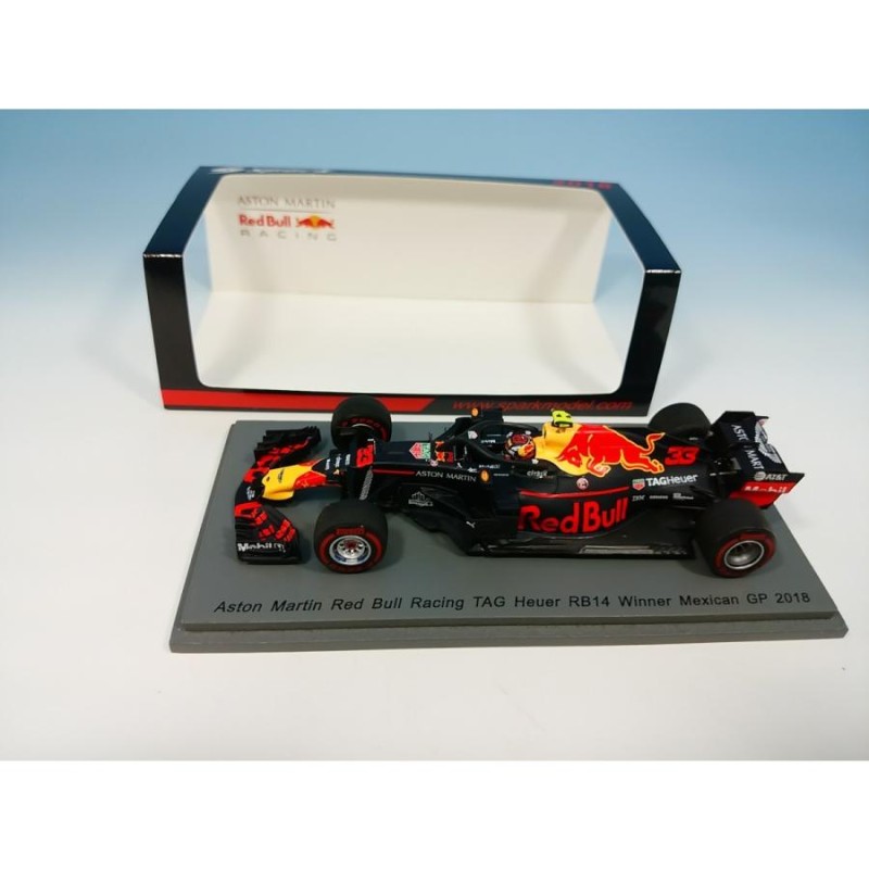 スパークモデル 1/43 レッドブル RB14 メキシコGP 2018 Winner M 