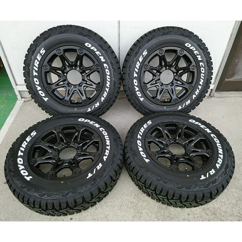 TOYO オープンカントリーR/T 185/85R16 ジムニー 人気 タイヤホイールセット 16インチ BDX05