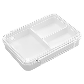 好物良品 日本便攜式外出分隔防串味保鮮便當盒 960ml  1個