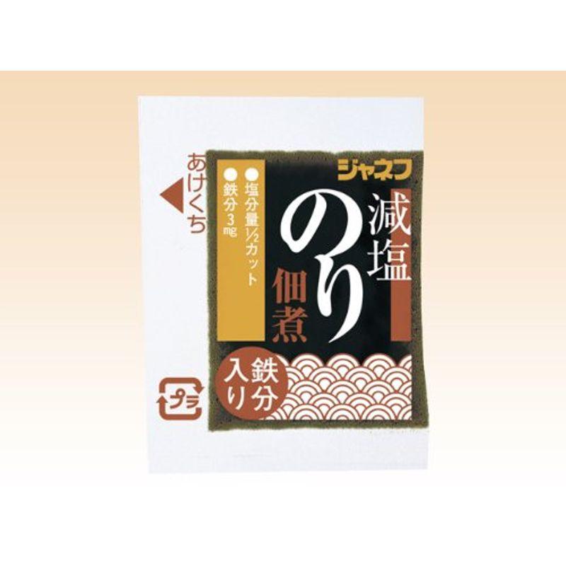 ジャネフ 減塩のり佃煮 鉄分入り 5g×40個