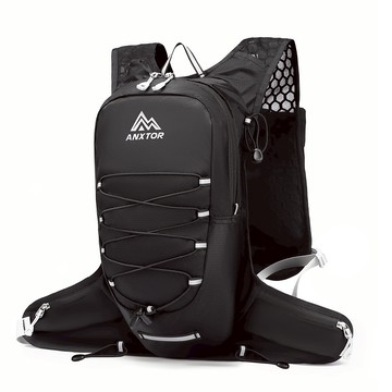 【現貨】ANXTOR 加大跑步包 12L騎乘雙肩包 戶外專業跑步背包 雙肩包 水袋包 越野背包 騎行包 自行車背包