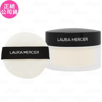 laura mercier 天鵝絨粉撲(中型)+煥顏透明蜜粉 旅行組(#TRANSLUCENT)(9.3g)(公司貨)