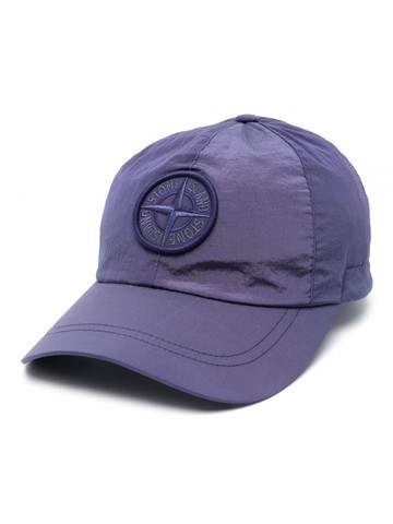 Stone Island - HATembroidered-Compass baseball cap - men - Polyamide/Polyester - M - Purple