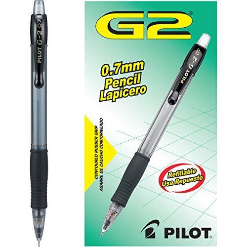 G-2 Mechanical Pencil, 0.70 mm, Clear Barrel w Black Accents (品[並行輸入品]