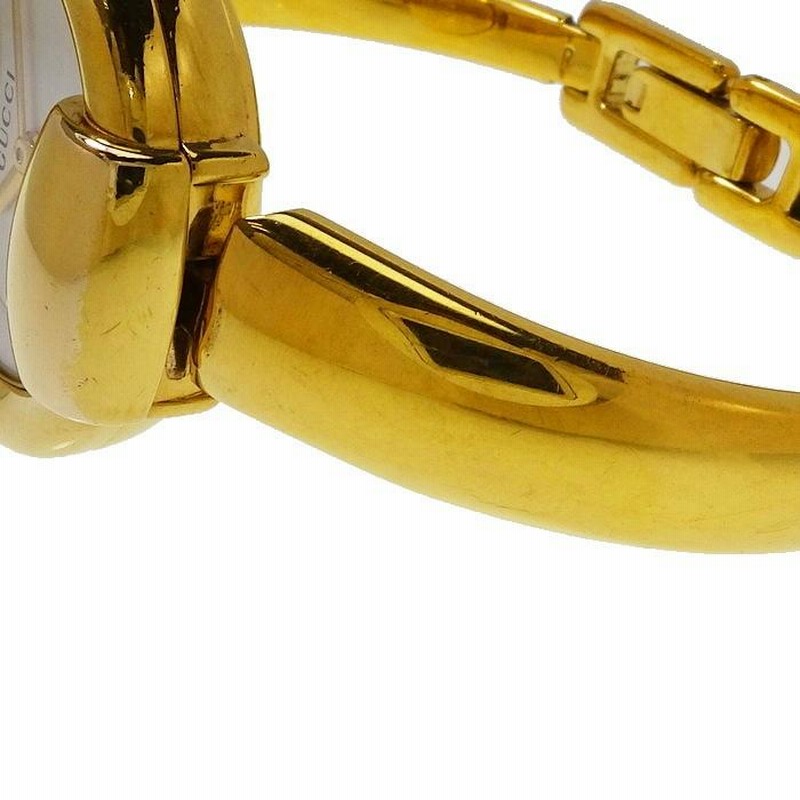 ＵＳＥＤ GUCCI グッチ ホースビット バングル 腕時計 ゴールド USED GUCCI グッチ ホースビット バングル 腕時計 ゴールド GUCCI