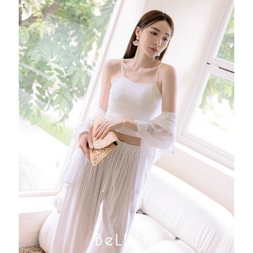 【買2送1】BeLLA 立體車線冰涼Bra 白色