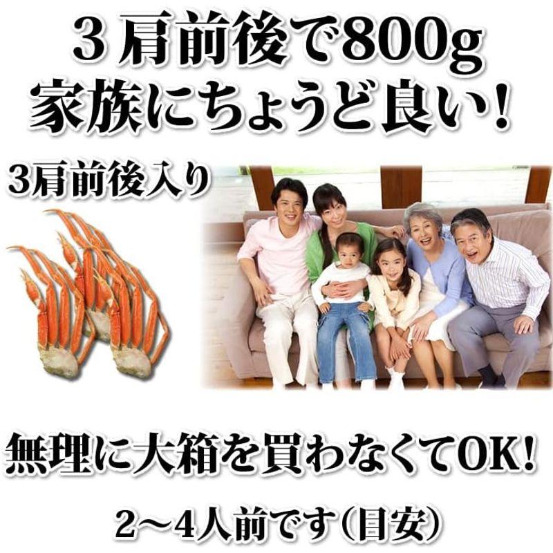 マルヤ水産 ずわいがに脚 800g （3肩前後入） ズワイガニ 国内工場生産 ギフト お歳暮 カニ 蟹