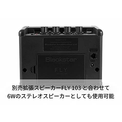 Blackstar ブラックスター コンパクト ギターアンプ FLY3 自宅練習に最適 ポータブル スピーカー バッテリー 電池駆動