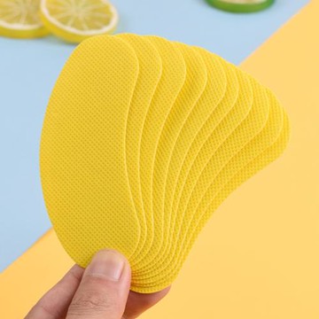 【日式消臭】檸檬黃鞋襪除臭貼 50片