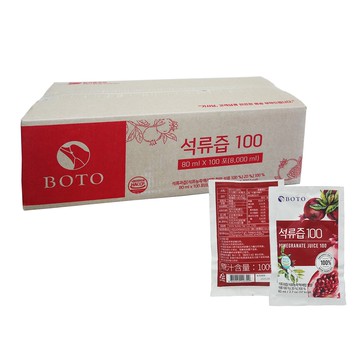 高濃度紅石榴美妍飲 80ml x 100包/箱