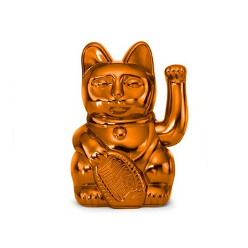 火星-給充滿行動力的你 【DONKEY PRODUCTS】Maneki - Neko 幸運繽紛招財貓 - 電鍍銅 牡羊座的守護星 居家 擺設 好運 財富 生日禮 生日快樂