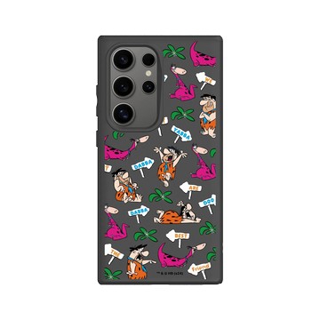 Galaxy S24 Ultra SolidSuit 黑 - 摩登原始人 The Flintstones - 摩登原始人 - The Best Friends