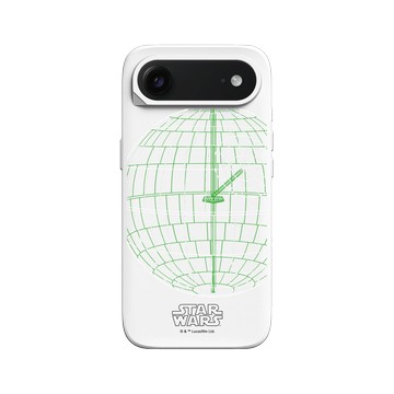 iPhone Air SolidX 白 - 迪士尼-星際大戰 Star Wars - 死星-線稿風格