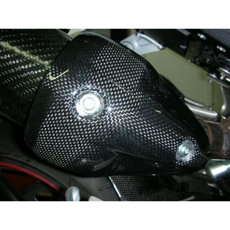 モンスター1100/796/696用：サイレンサーヒートガード RLセット： カーボン製・CARBONVANI(カーボンバーニ) DUCATI・MONSTER： ドゥカティ | LINEブランドカタログ