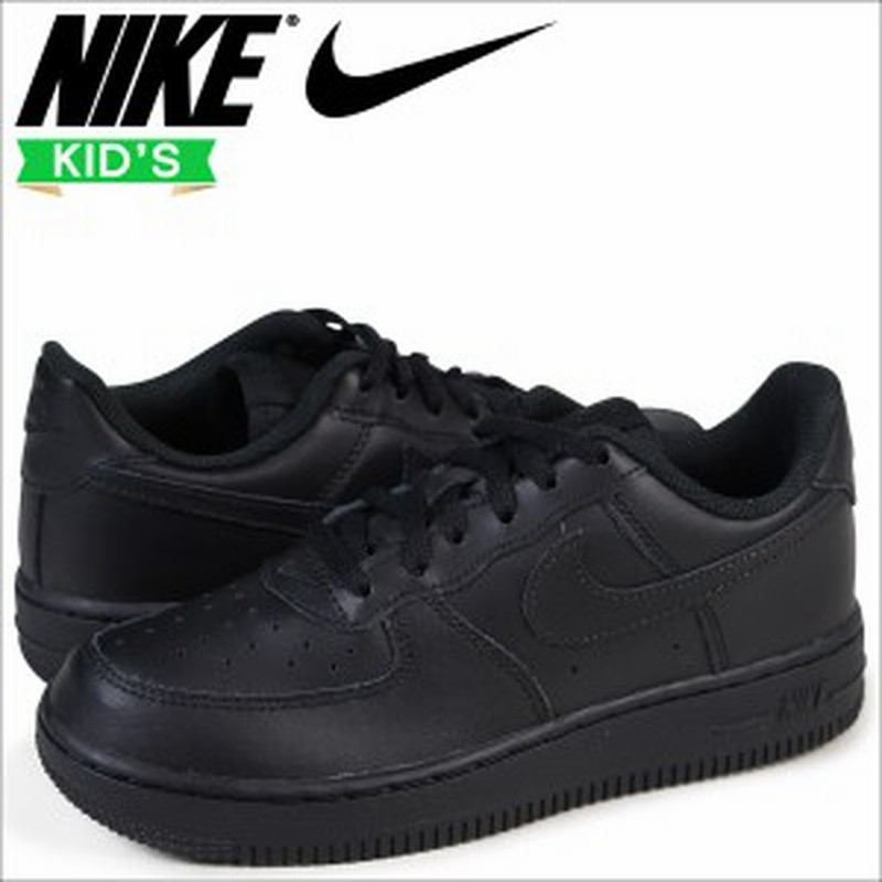 ナイキ Nike エアフォース1 キッズ スニーカー Air Force 1 Low Ps ロー 009 ブラック 黒 通販 Lineポイント最大1 0 Get Lineショッピング