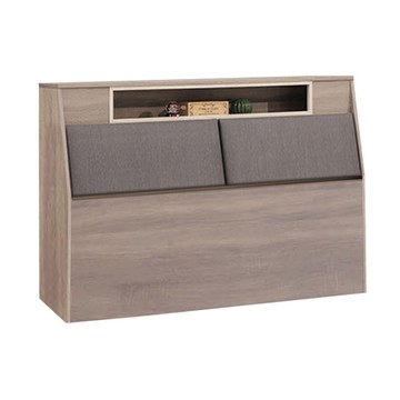 文創集 迪羅克6尺雙人加大貓抓皮革床頭箱(不含床底＋不含床墊)-180x30x106cm免組