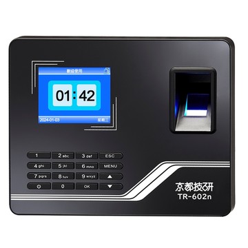 京都技研 TR-602n指紋感應卡高品質考勤機/打卡鐘