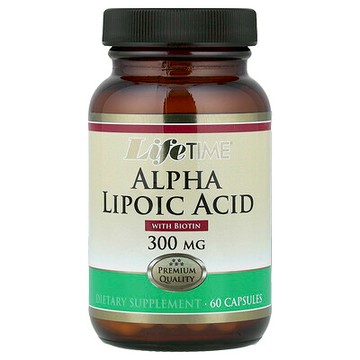 LifeTime Vitamins, α-硫辛酸，300 毫克，60 粒膠囊