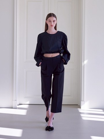 Edge Slacks Pants_Black