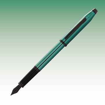 CROSS Century II半透綠色PVD黑色鋼筆免費刻字  (原廠正貨)