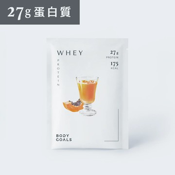 [Bodygoals] 多效乳清蛋白飲PRO - 口味任選 (40G/包)-木瓜牛奶