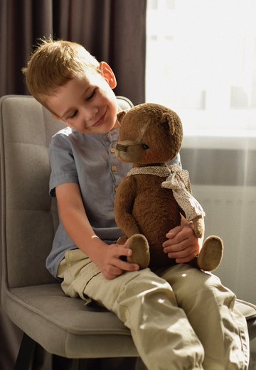 大復古泰迪熊永遠的朋友