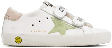 Golden Goose 白色 Old School 儿童运动鞋