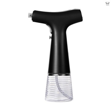 黑色 USB充電雙模式電動噴油壺240ml（霧狀/柱狀，大小可調）