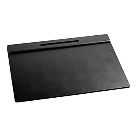 Wood Tone Desk Pad, Black, 24 x 19 (並行輸入品)