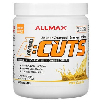 ALLMAX, ACUTS 氨基酸能量飲品，果葉朗姆冰酒味，7.4 盎司（210 克）