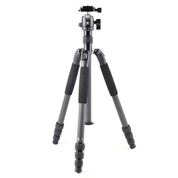 SIRUI T-024SK+B-00K 碳纖三腳架 附B-00K雲台,黑色 (公司貨)