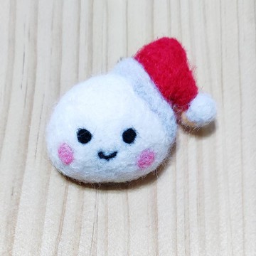耶誕小雪人別針或磁鐵