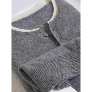 大牌外貿女裝專柜撤回秋冬假兩件毛衣女加厚小眾洋氣針織開衫外套