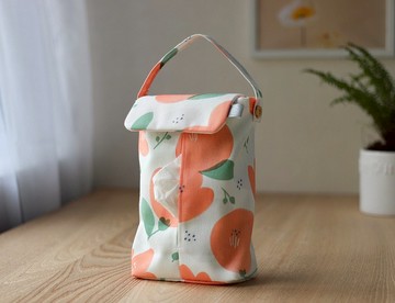 【Simple Zone】好感良物softliving 掛式衛生紙套－木棉花 台灣花卉