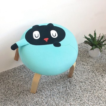 Kuroro 貓貓掌小椅(藍色)
