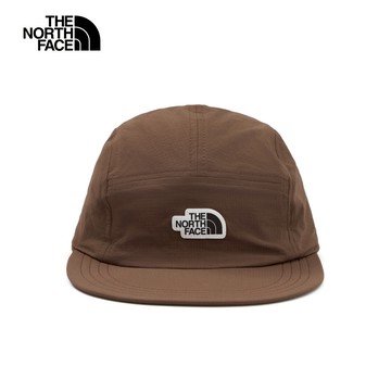 The North Face北面男女款棕色DWR防潑水舒適附收納口袋運動帽｜8CTG1OI