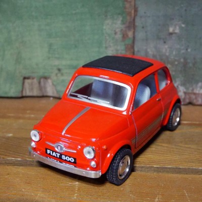 フィアット500 プルバックミニカー PULL BACK CAR Fiat500 Nuova500 1