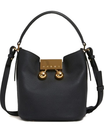 Marni Trunkaroo Leather Bucket Bags