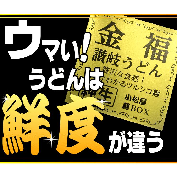 純生 金福 讃岐うどん 6食 つゆなし 讃岐 うどん 送料無料  グルメ 食品 お取り寄せ セール 激安